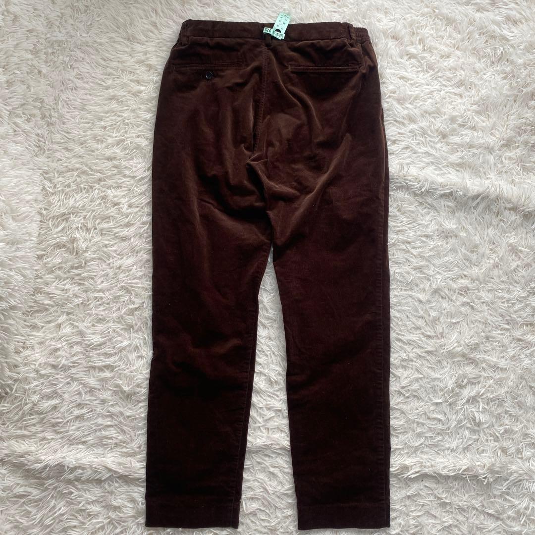 美品　ナノユニバース コーデュロイ セットアップ ブラウン　L