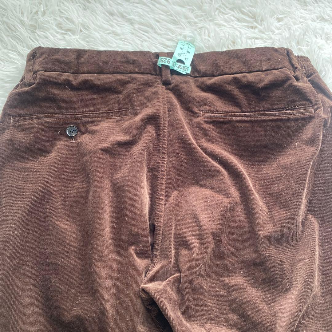 美品　ナノユニバース コーデュロイ セットアップ ブラウン　L