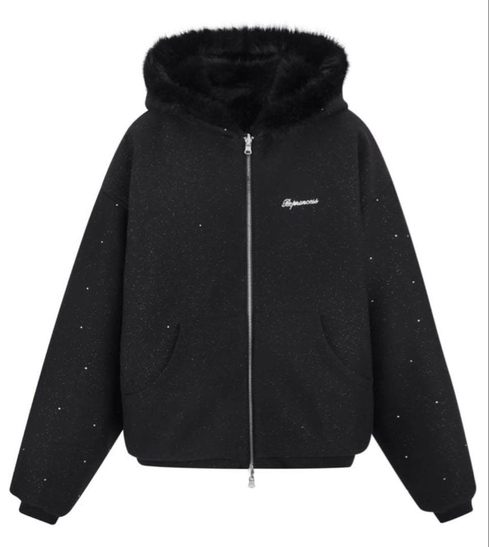 andwang アンドワング kirakira パーカー 2way アウター