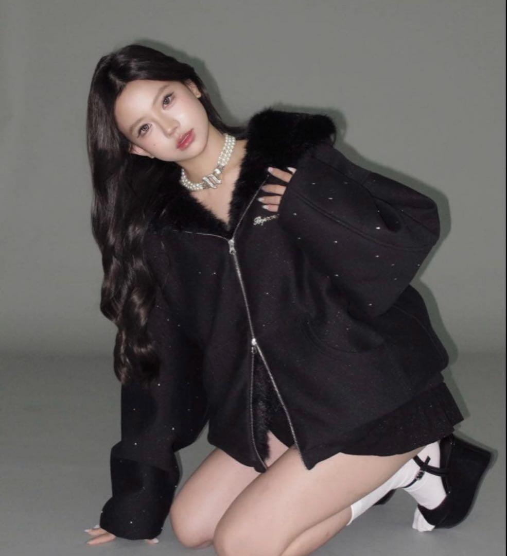 andwang アンドワング kirakira パーカー 2way アウター