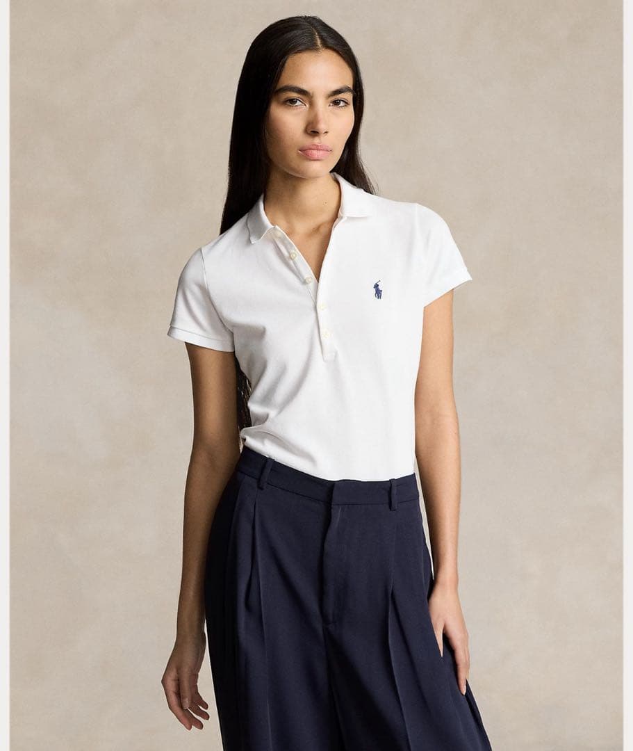 POLO RALPH LAUREN スリム フィット ストレッチ ポロシャツS