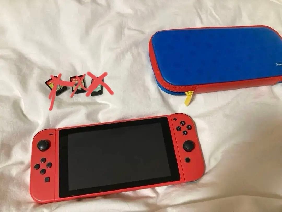 【美品】マリオデザイン Nintendo Switch 本体