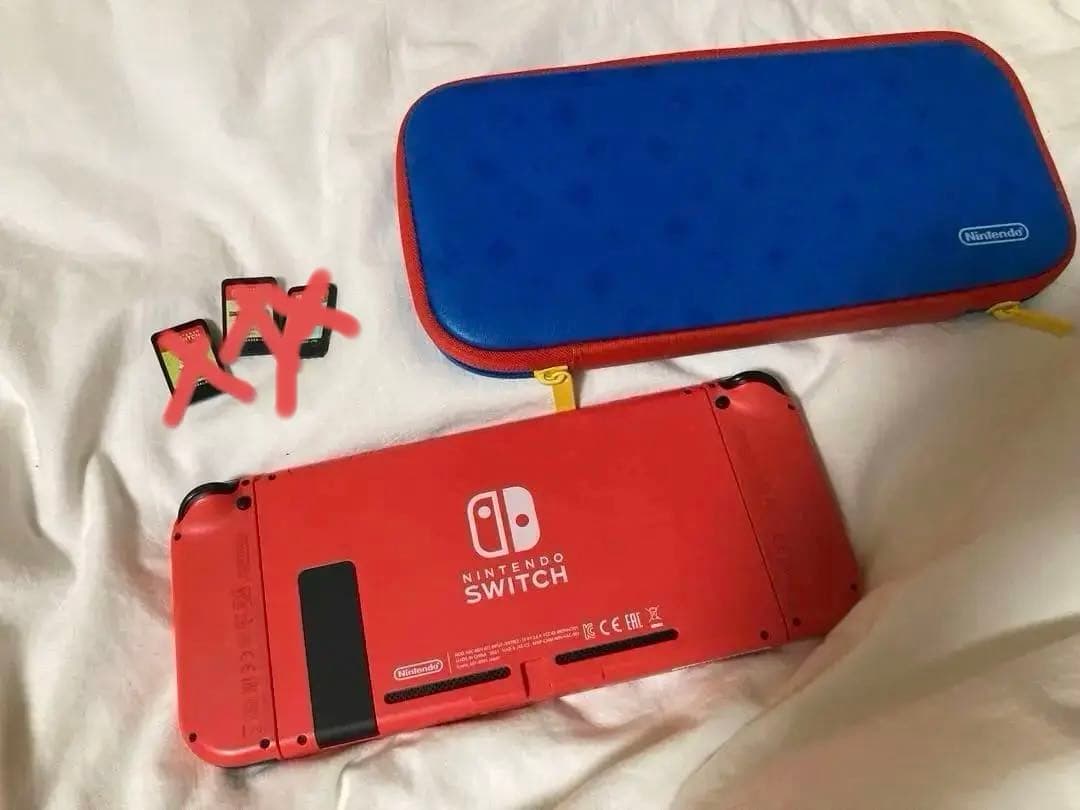 【美品】マリオデザイン Nintendo Switch 本体