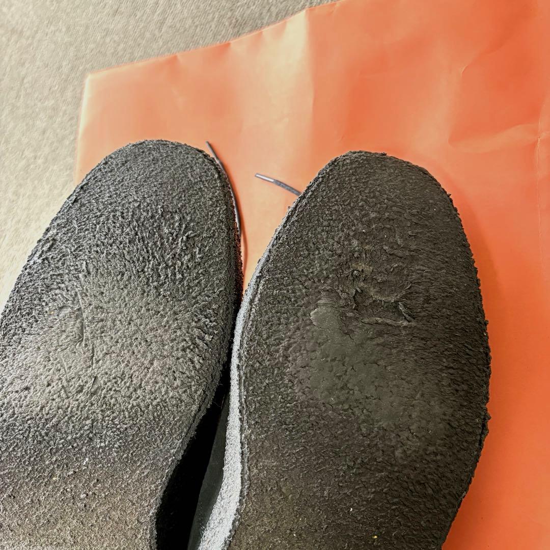 SANDERS サンダース スウェード マッドガード 黒 6ハーフ 内羽根