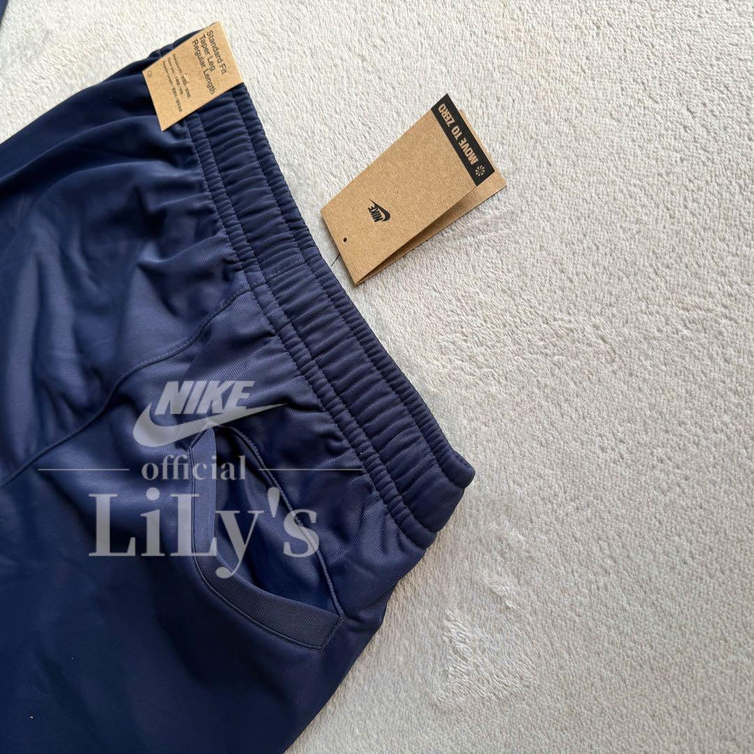 【Ｓサイズ】ナイキ上下セットアップ　ネイビー　ロゴ刺繍　スウォッシュ　新品未使用