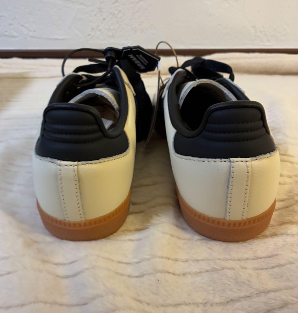 新品☆24.5 adidas SAMBA OG クリームホワイト アディダス
