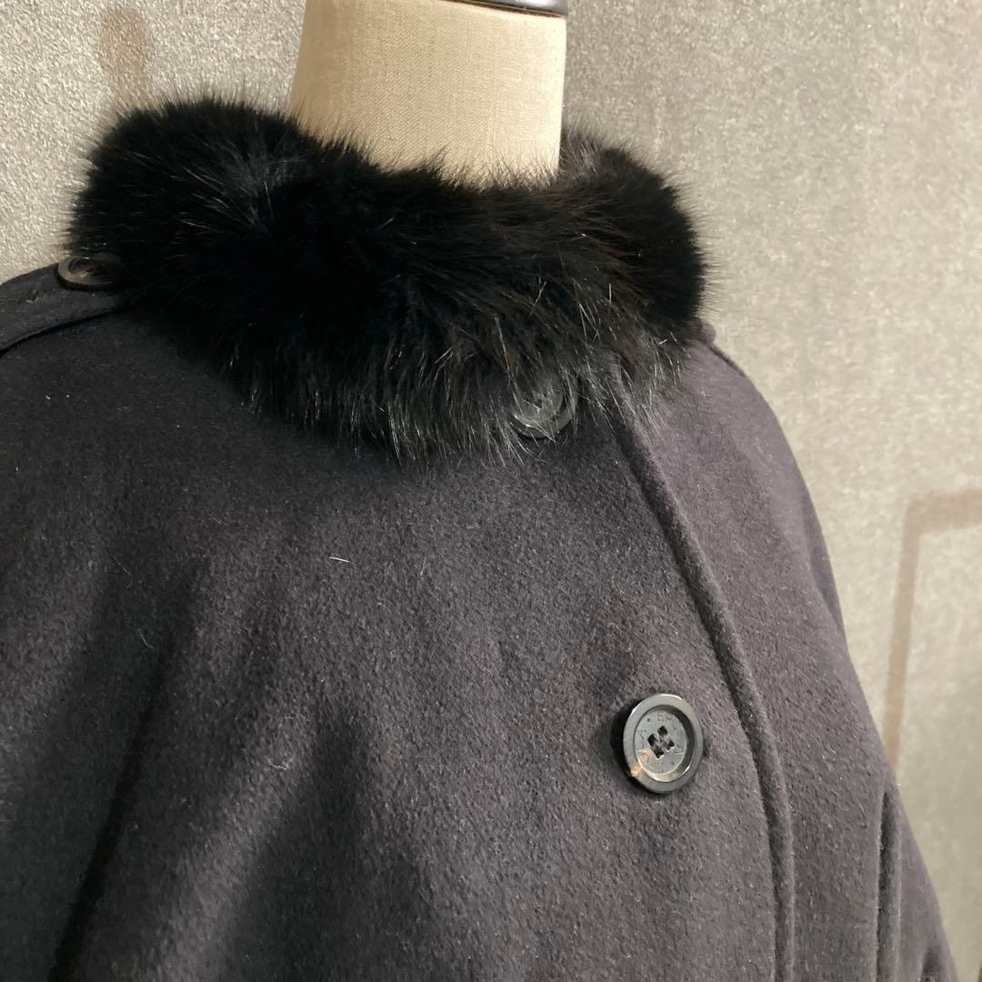 EPOCA エポカ　ポンチョ　40 フォックスファー