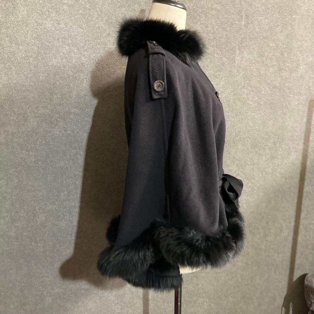 EPOCA エポカ　ポンチョ　40 フォックスファー