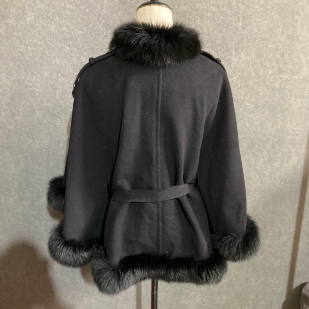 EPOCA エポカ　ポンチョ　40 フォックスファー