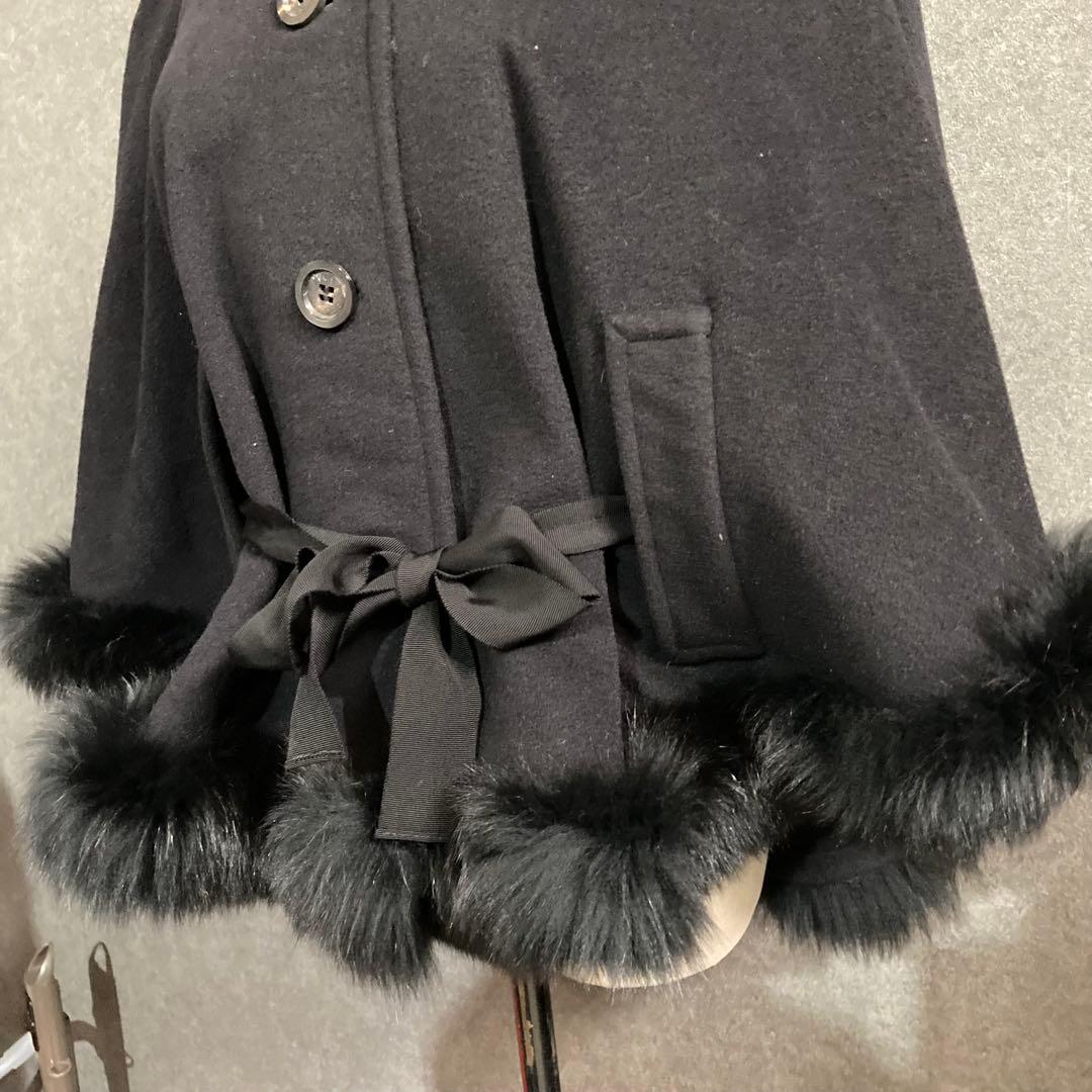 EPOCA エポカ　ポンチョ　40 フォックスファー