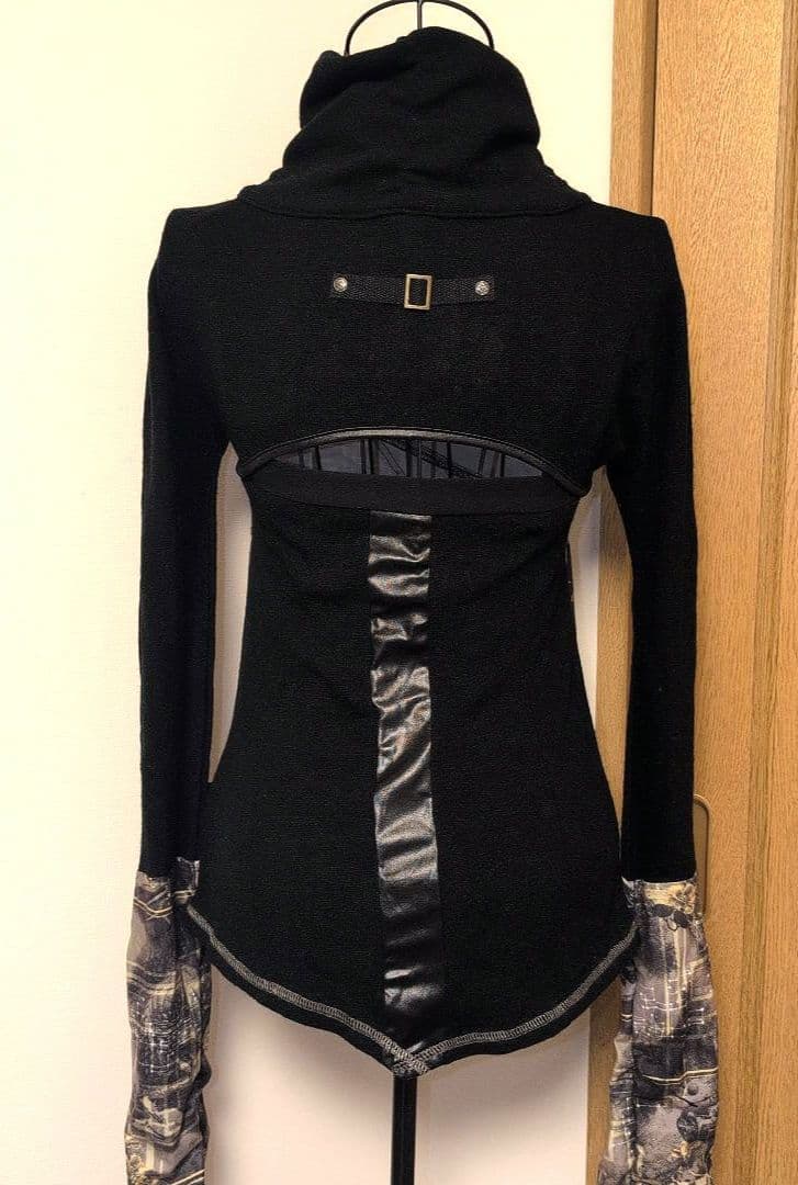 OzzCroce 異素材切替 トップス