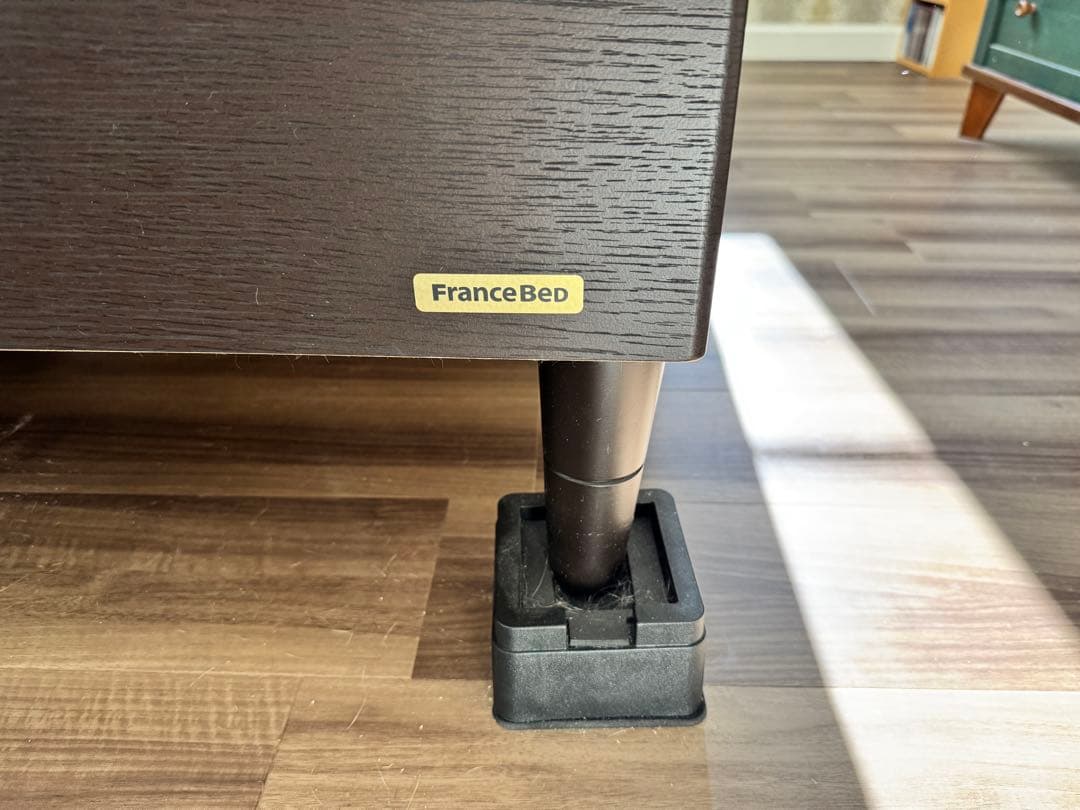 France Bed ベッドフレーム マットレス クイーンサイズ ロータイプ