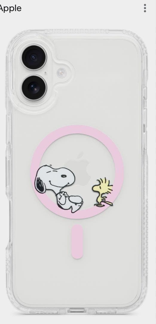 Tech21 スヌーピー iPhone 16plusケース（MagSafe対応）