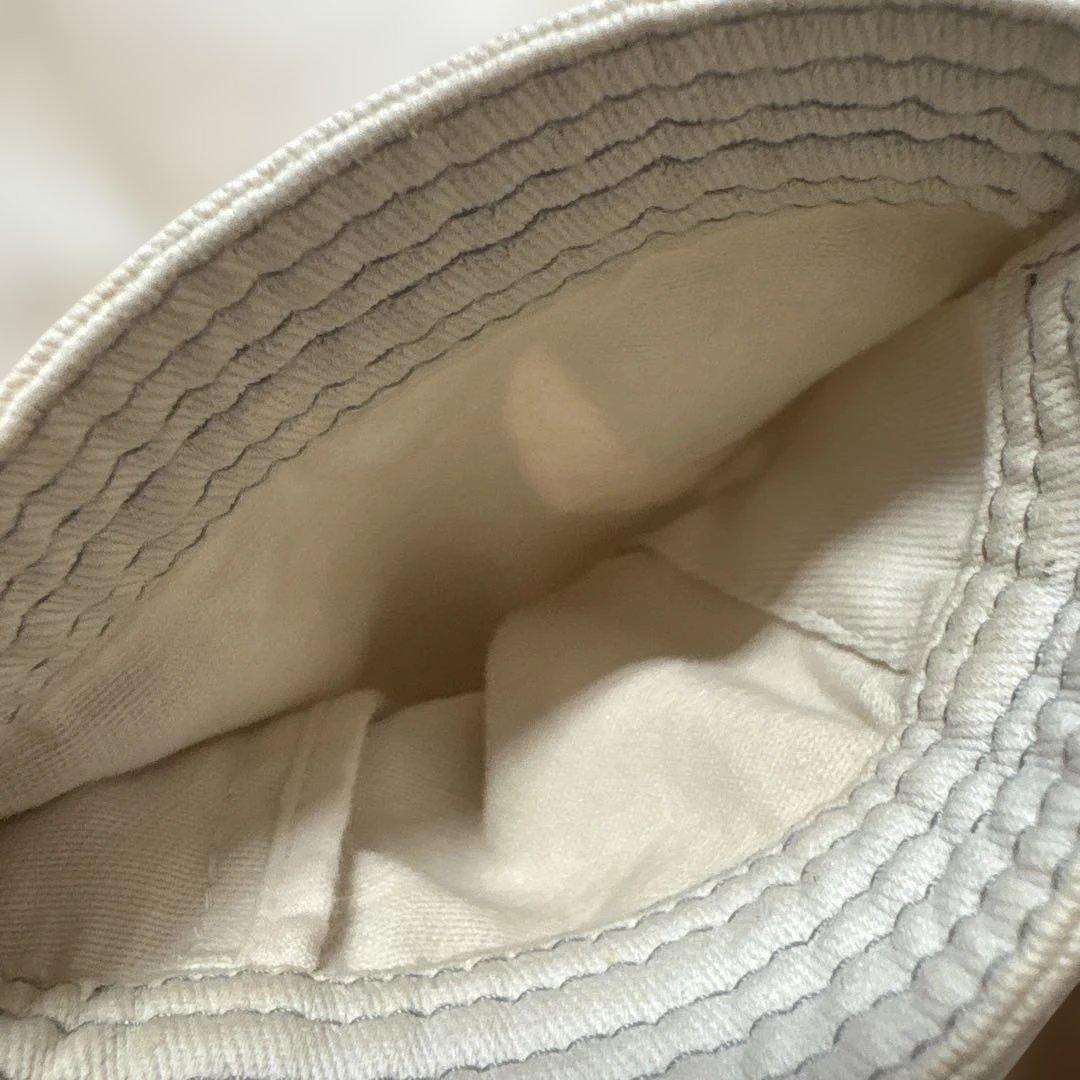 t*o様 CHANEL シャネル　ホワイト ノーカラーデニム　ジャケット