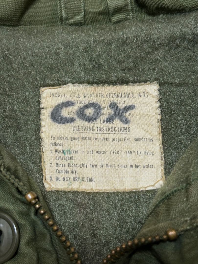 70s US Navy A-2 デッキジャケット Large 42 44