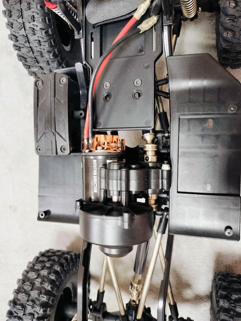 313mmホイールベースシャーシフレーム、1/10軸用　RCクローラー