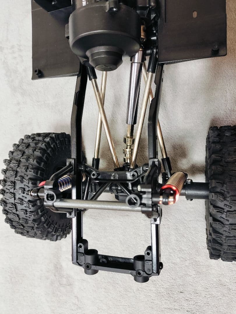 313mmホイールベースシャーシフレーム、1/10軸用　RCクローラー