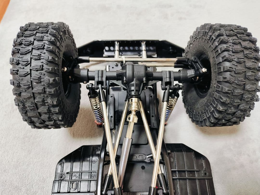 313mmホイールベースシャーシフレーム、1/10軸用　RCクローラー