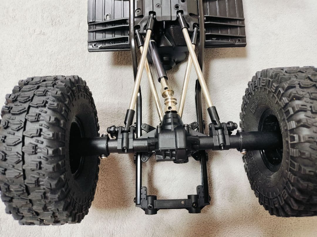 313mmホイールベースシャーシフレーム、1/10軸用　RCクローラー