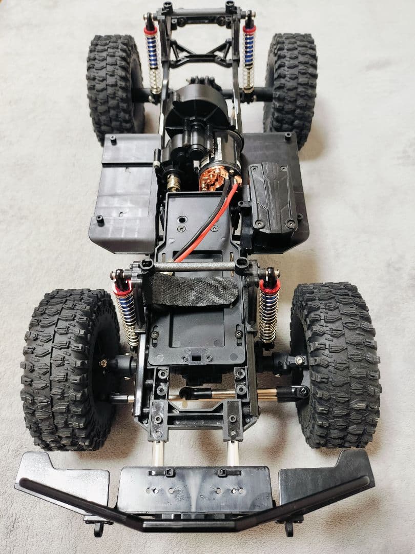 313mmホイールベースシャーシフレーム、1/10軸用　RCクローラー