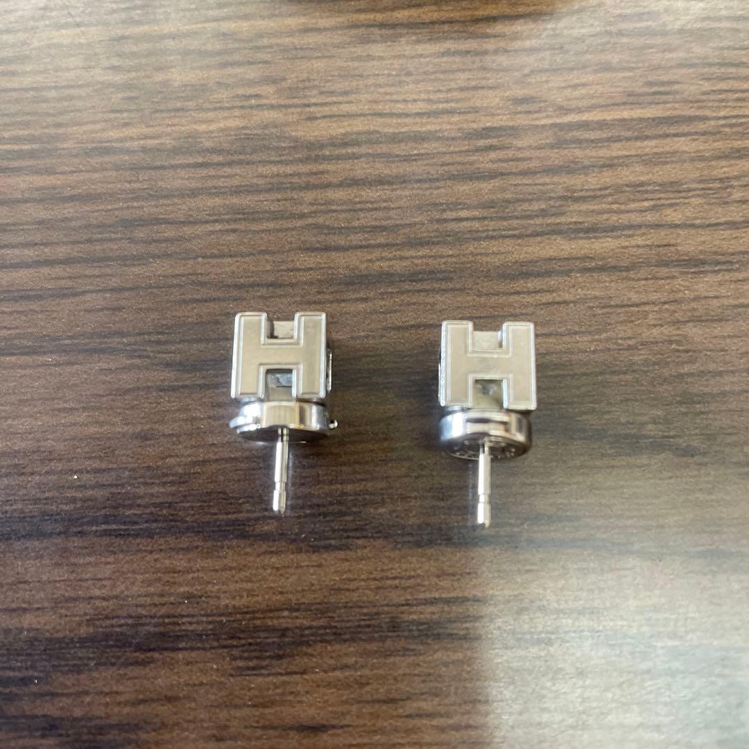 エルメス　H型ピアス