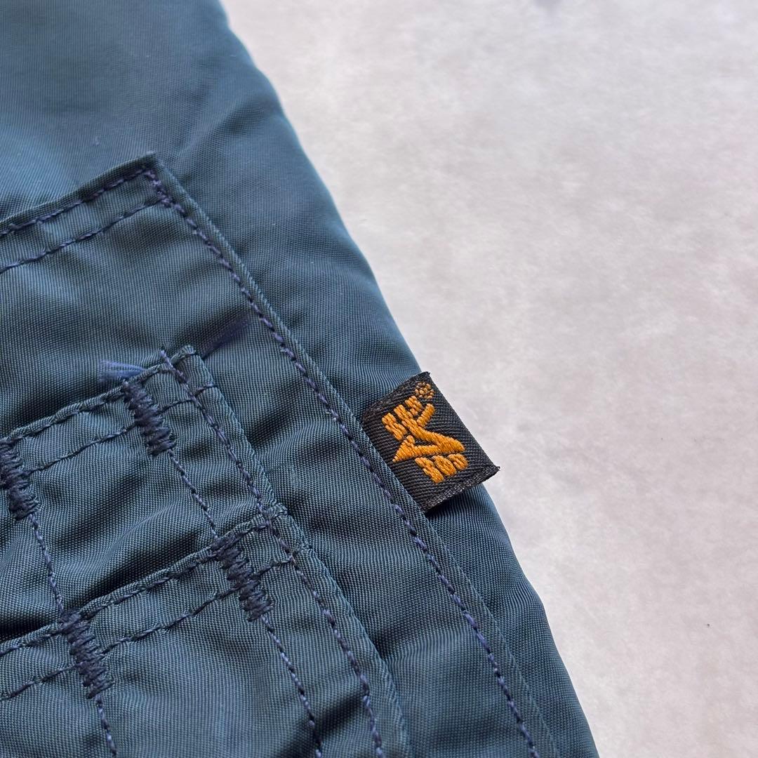 【USA製】90s アルファ CWU-45P フライトジャケット 短丈 L