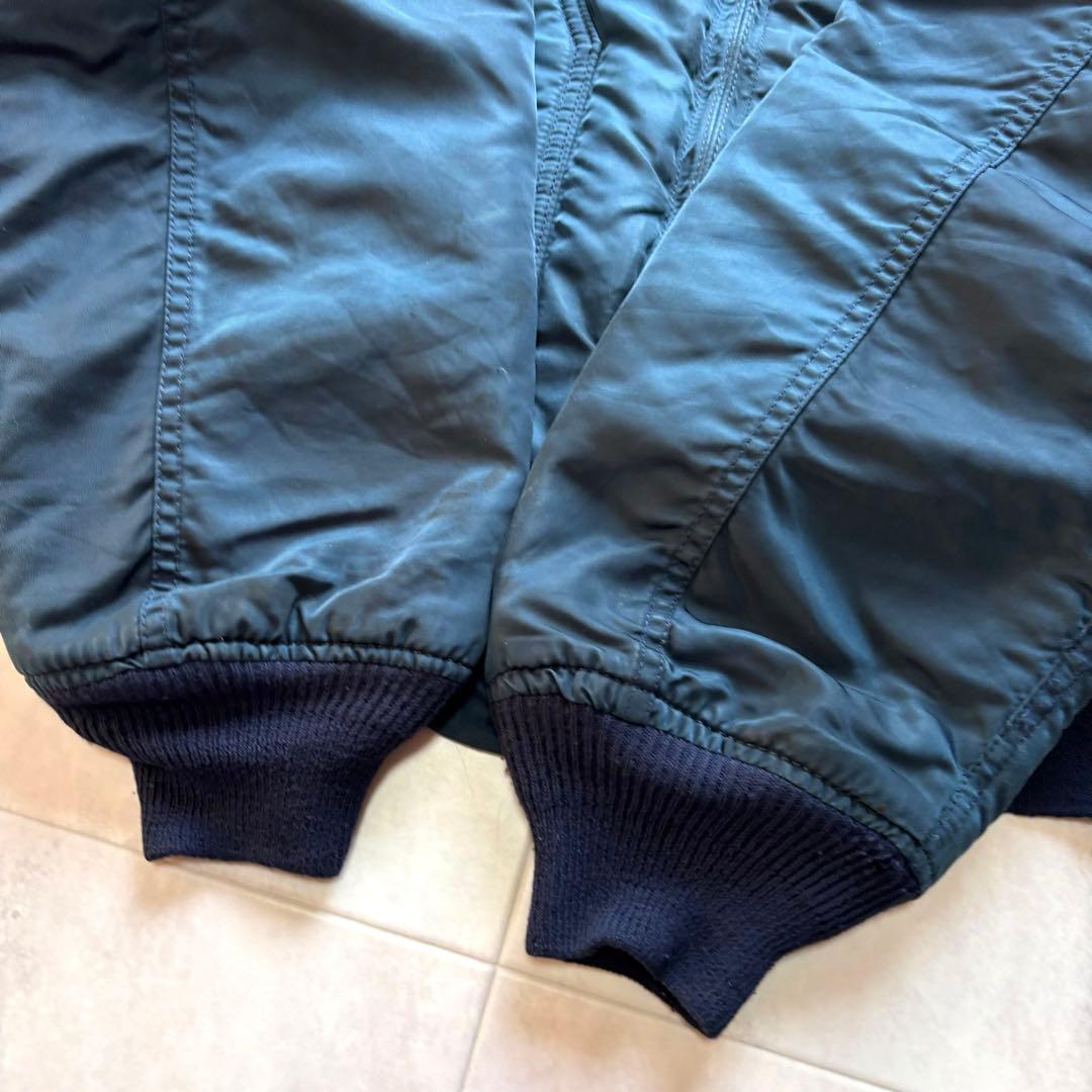 【USA製】90s アルファ CWU-45P フライトジャケット 短丈 L