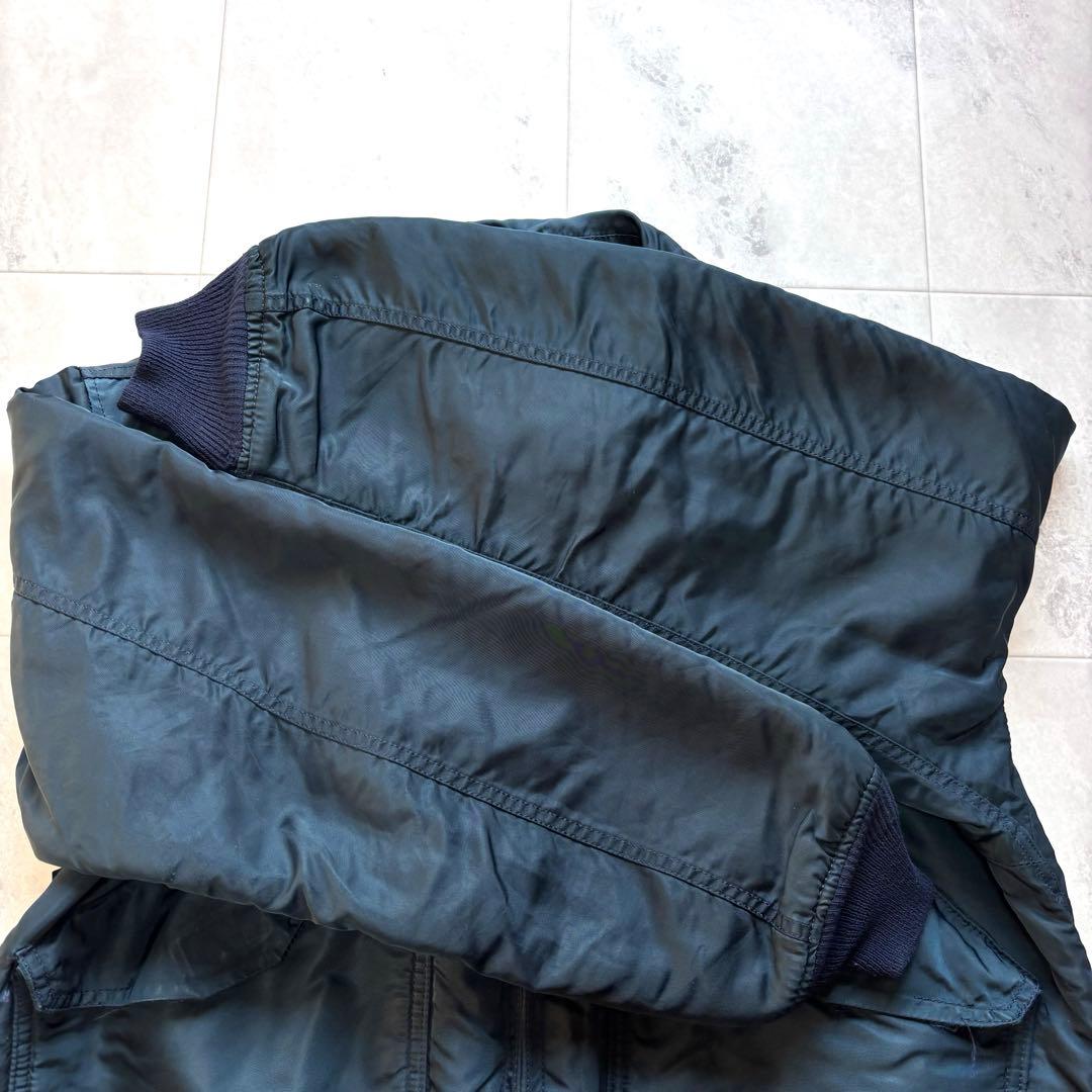 【USA製】90s アルファ CWU-45P フライトジャケット 短丈 L