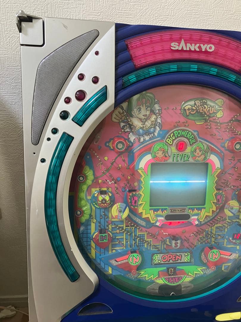 SANKYO CRフィーバービッグパワフルFX パチンコ実機 ジャンクパチンコ台