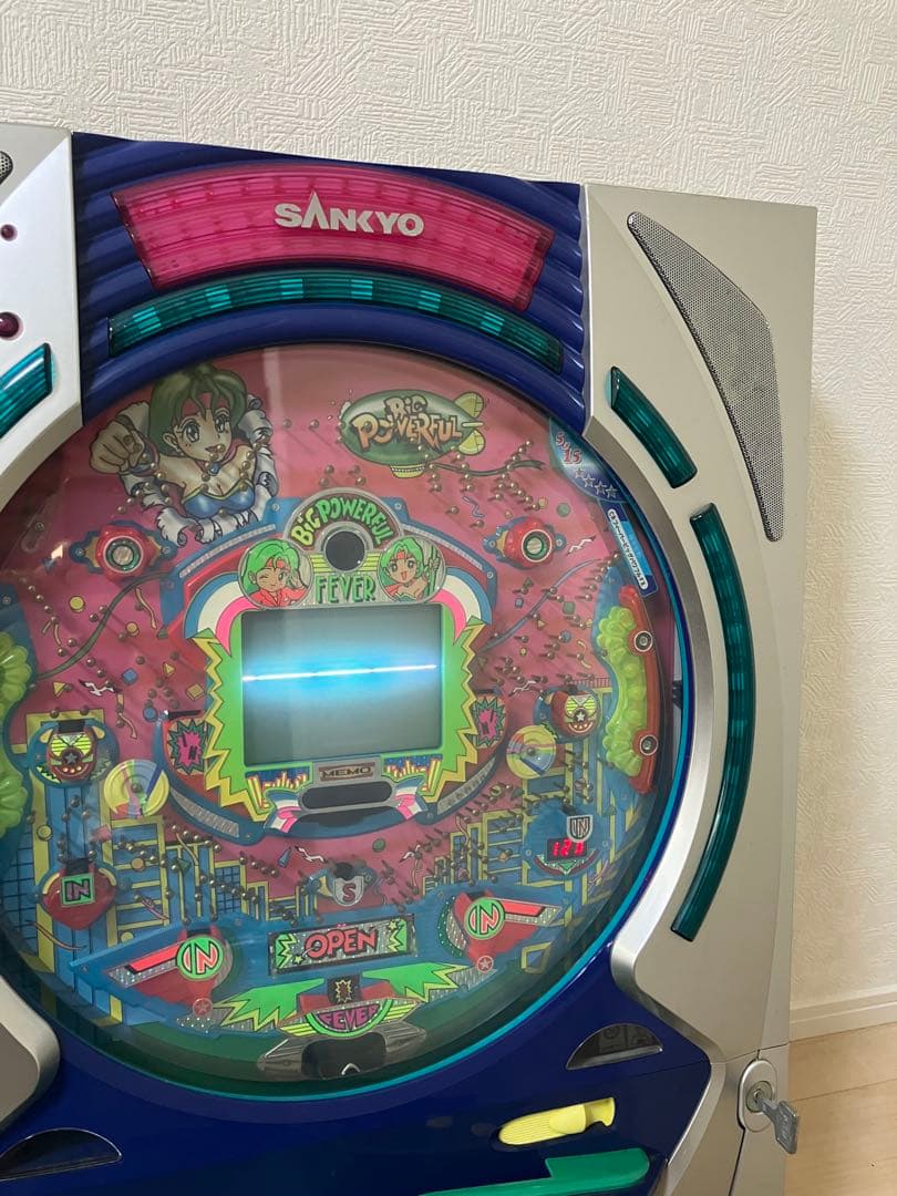 SANKYO CRフィーバービッグパワフルFX パチンコ実機 ジャンクパチンコ台