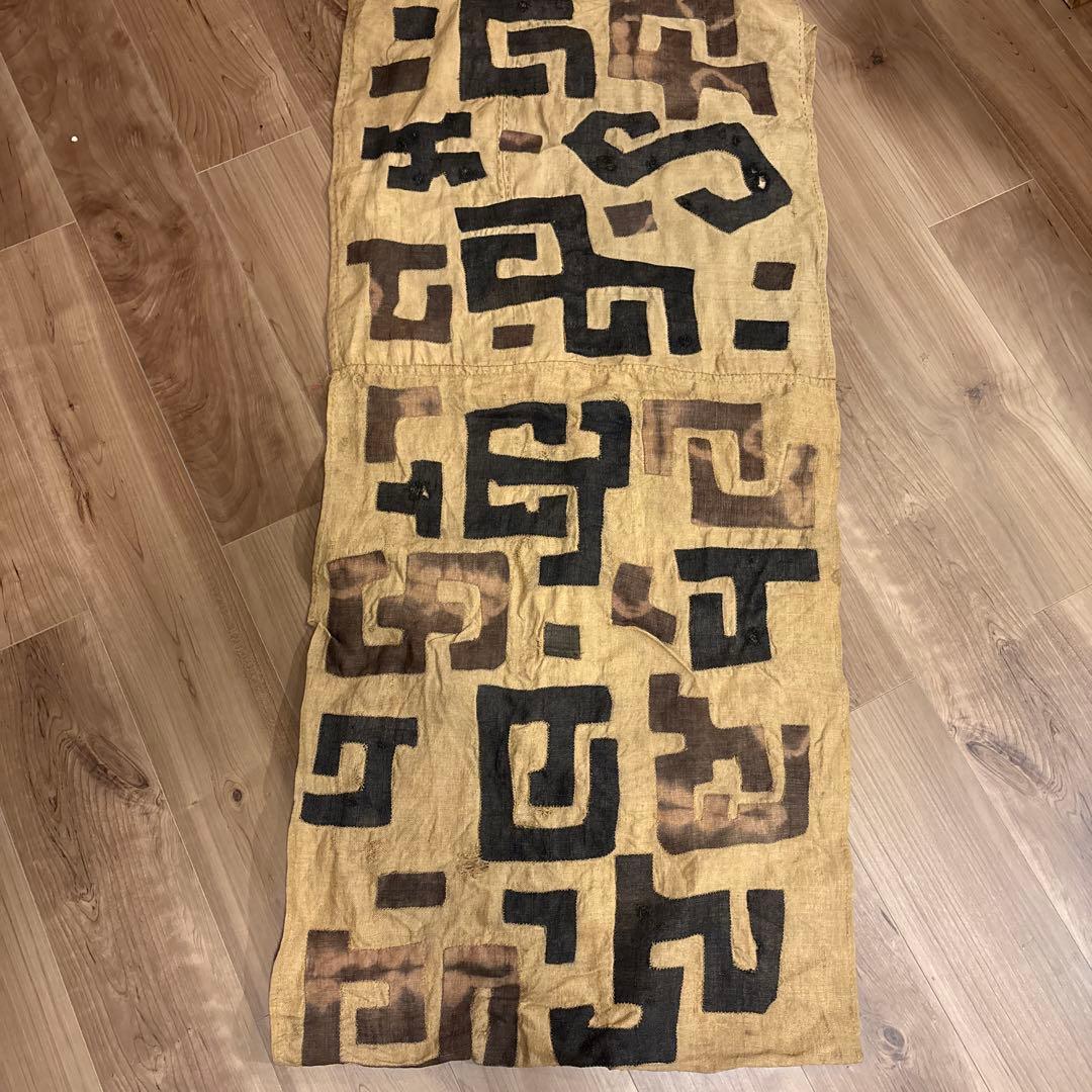 アフリカ幾何学模様のパッチワーク布