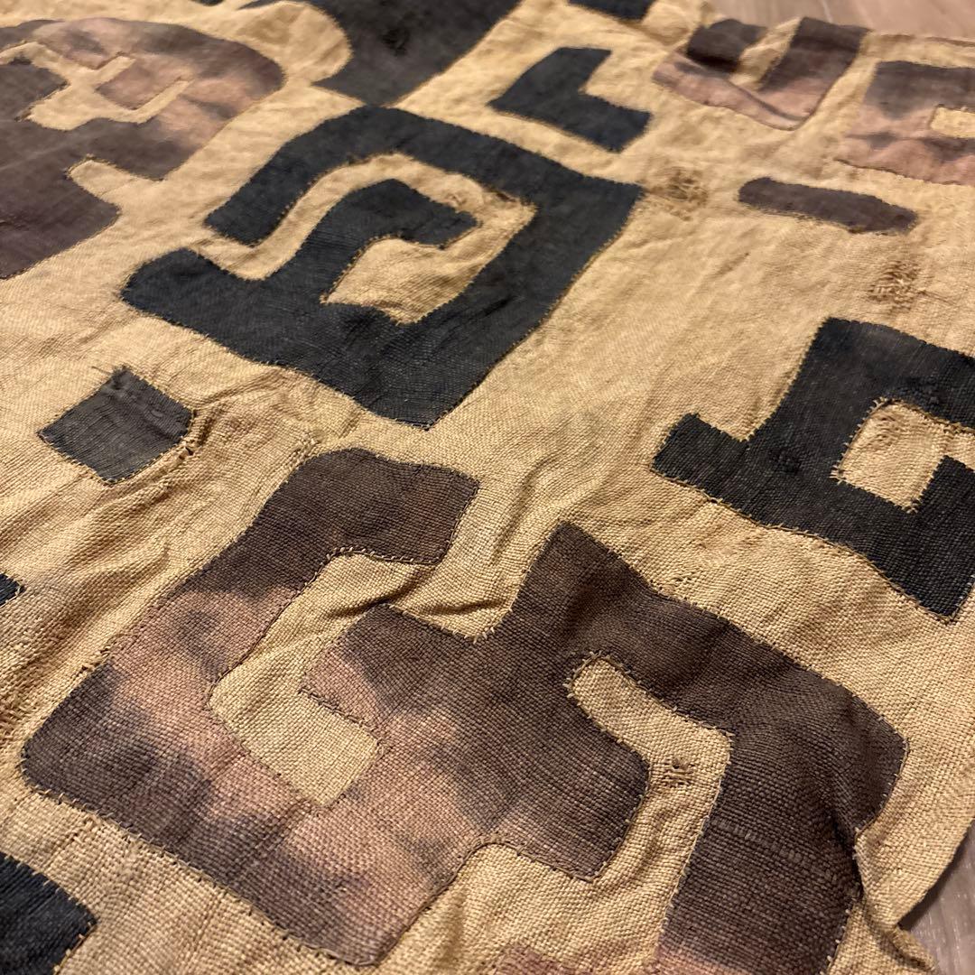 アフリカ幾何学模様のパッチワーク布