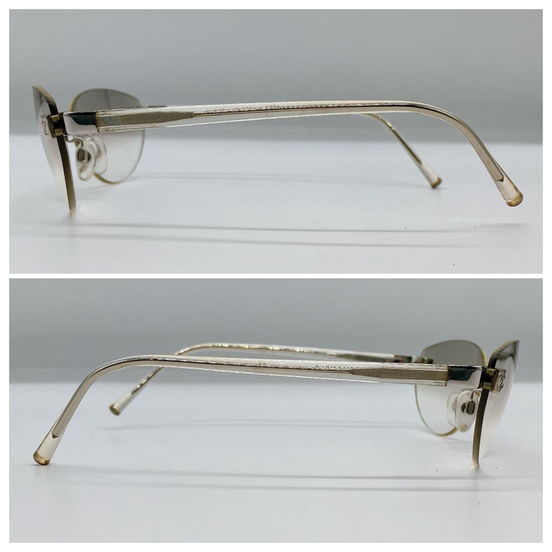 CHANEL 4049 ココマーク サングラス メガネ クリアアイボリー系