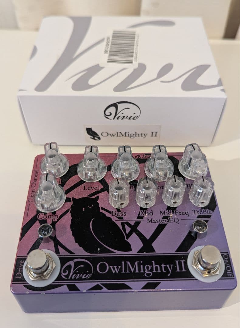​【廃盤・動作良好】Vivie OwlMighty II ベース用プリアンプ