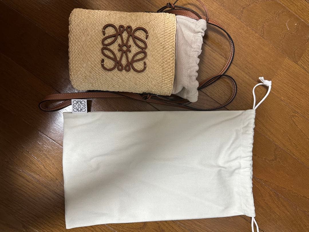 Loewe スクエアポケット かごバッグ