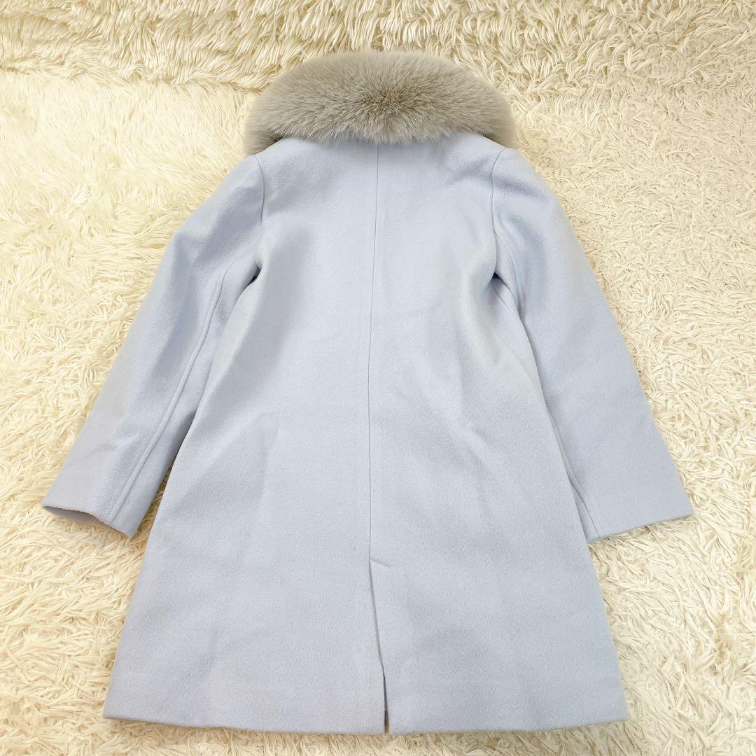 極美品✨ケイトスペード キッズ ウールコート ビジュー フェイクファー 130