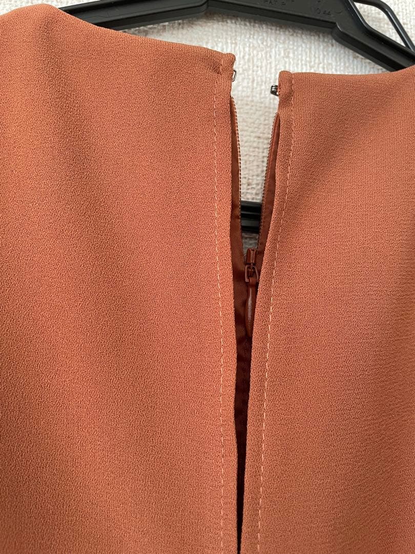 パーティードレス ブラウン スリーブレス オールインワン ９号　秋