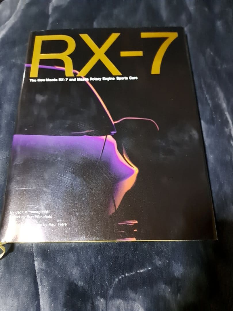 希少 マツダ　RX-7 FC 洋書 日本語解説書付き