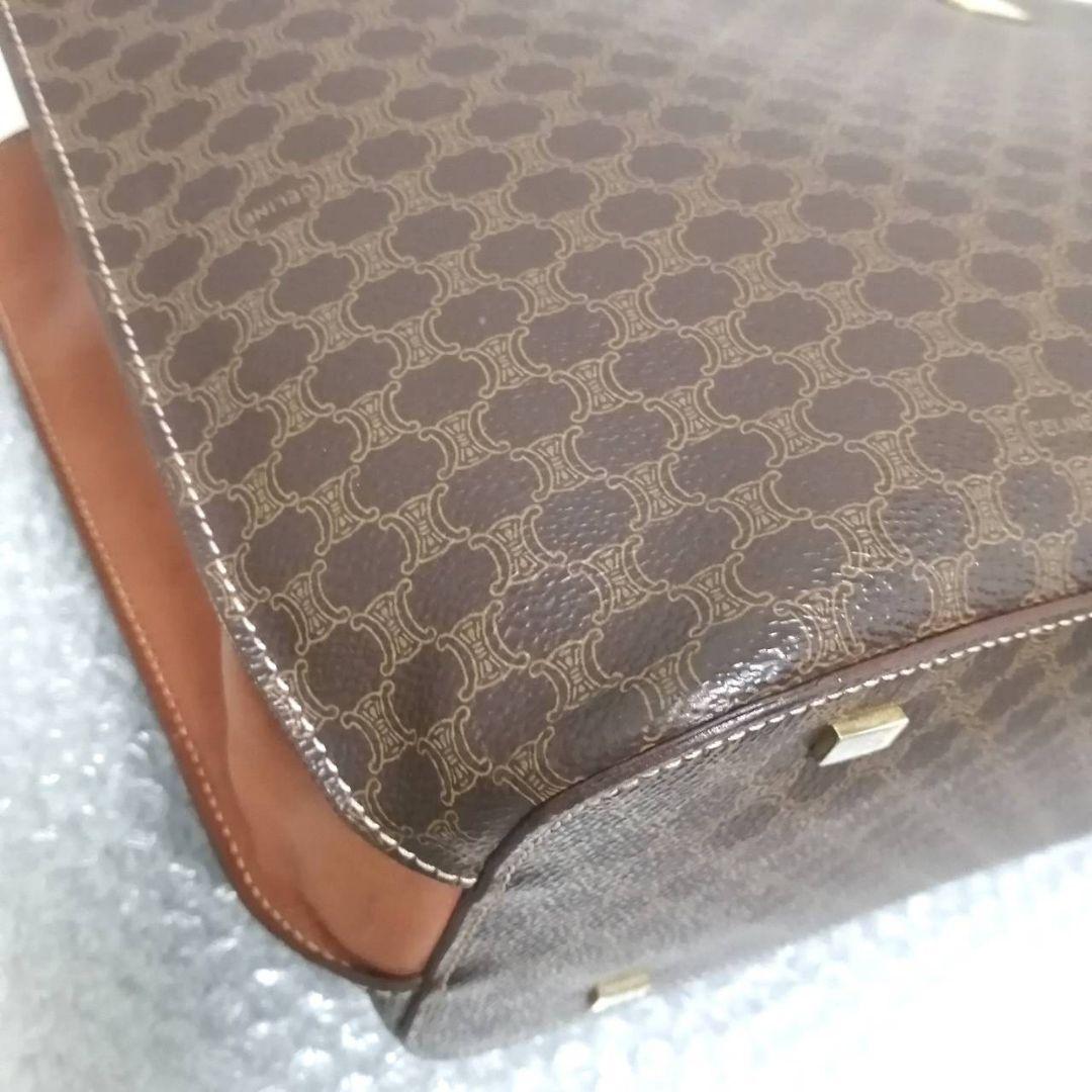 【3日間限定SALE】A4収納可　CELINE　セリーヌ　バッグ　マカダム柄