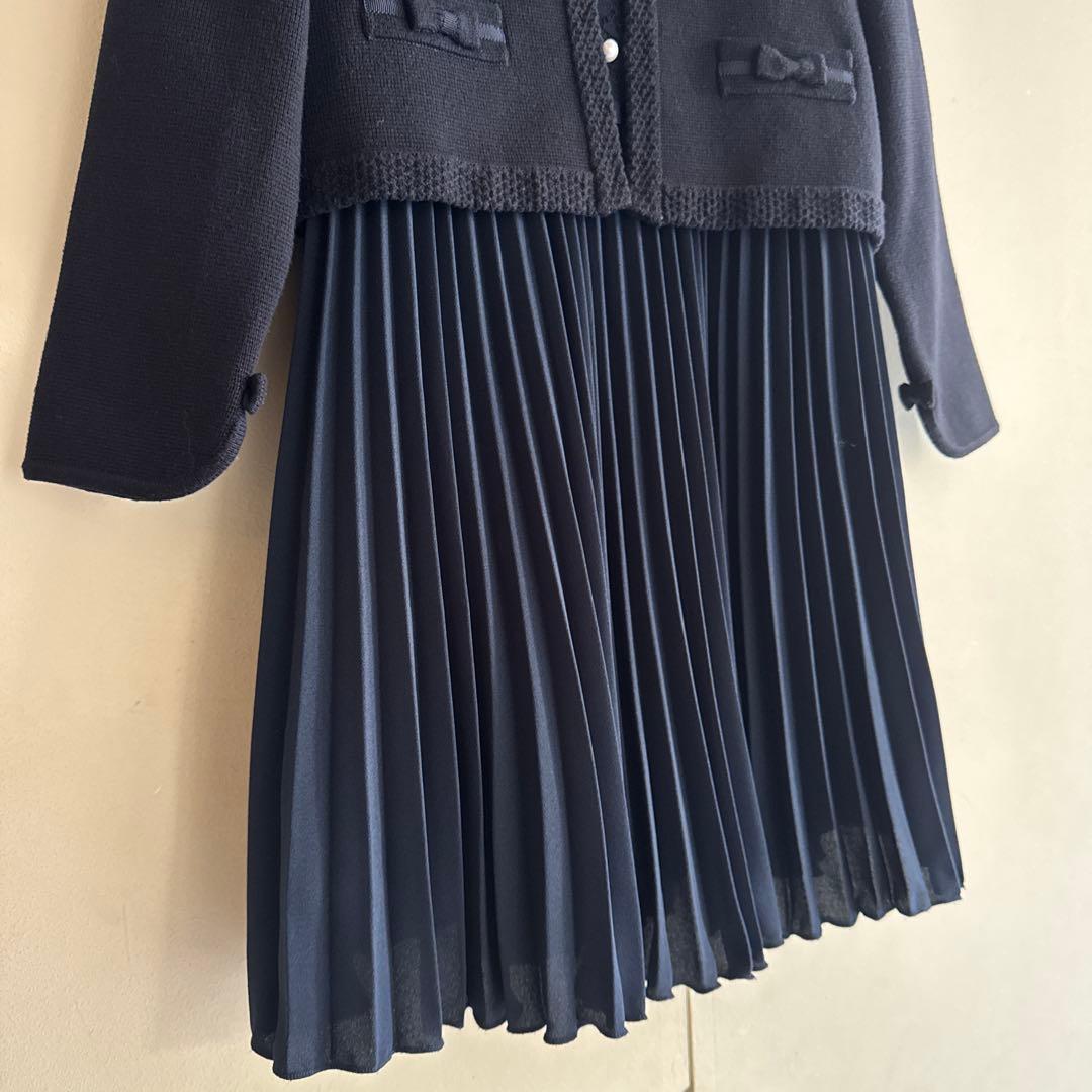 【クリーニング済】CHOPINこどもビームス ミラノリブジャケット&ワンピース