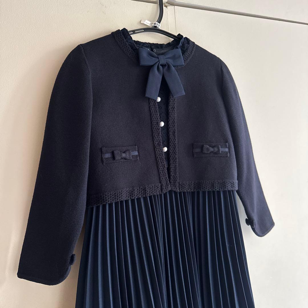 【クリーニング済】CHOPINこどもビームス ミラノリブジャケット&ワンピース