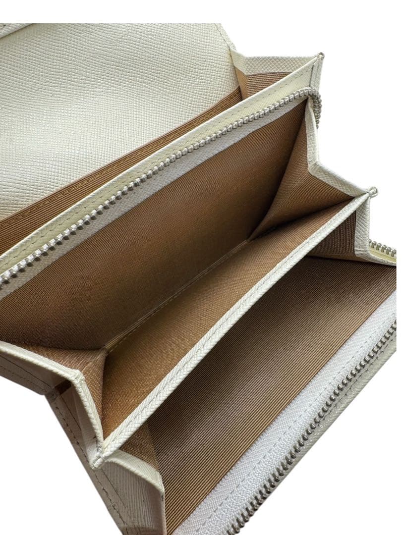 美品　BURBERRY バーバリー 折り財布 ノバチェック ベージュ系