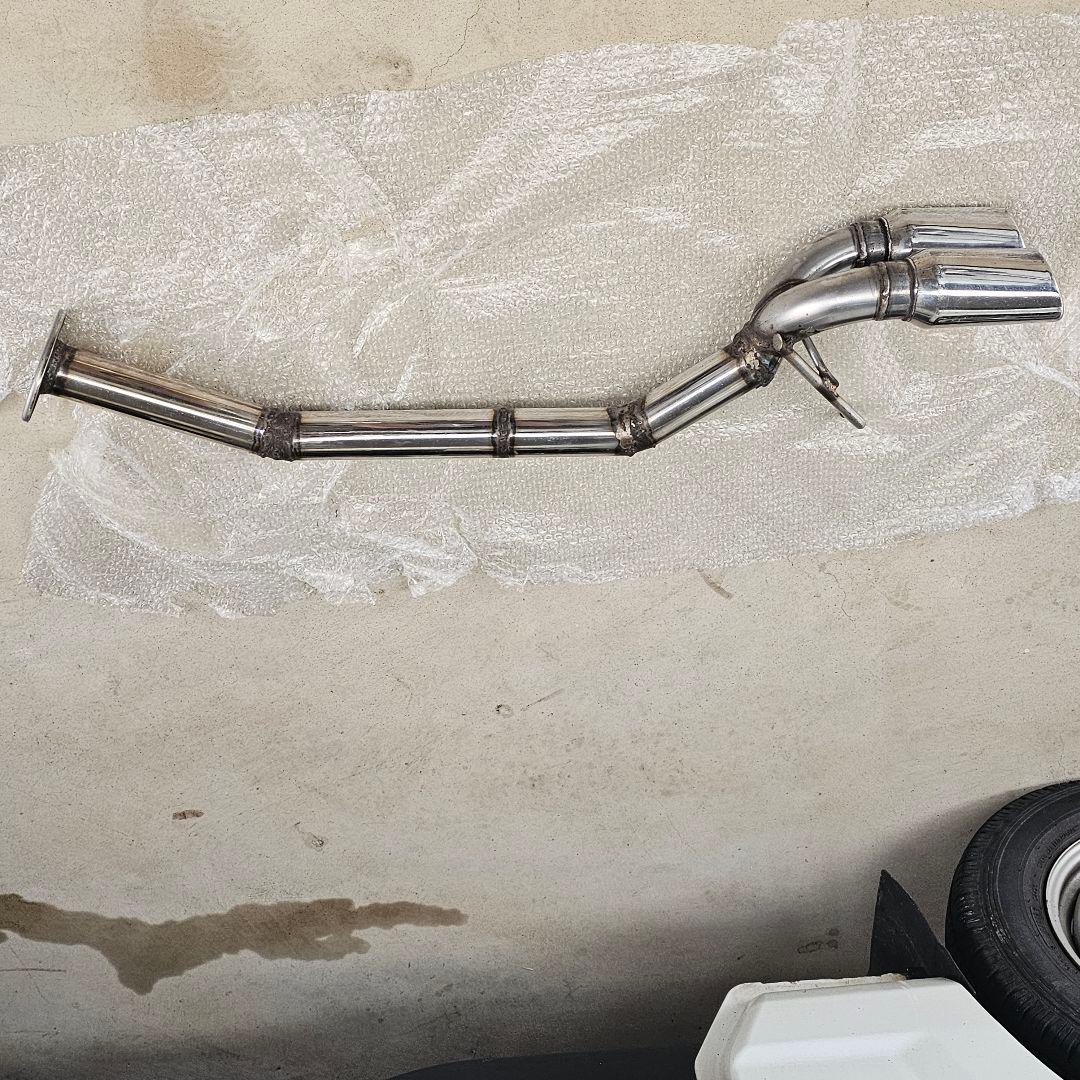 ミラココア　マフラー　L675 KF-VE型　2本出し