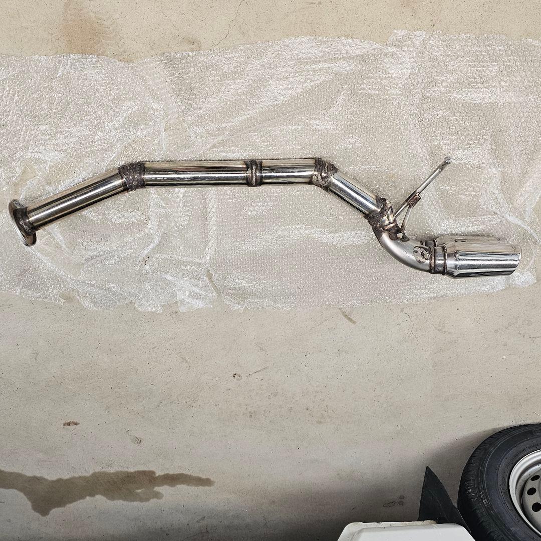 ミラココア　マフラー　L675 KF-VE型　2本出し