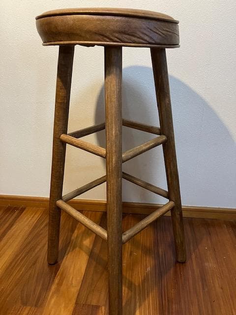 値下げ！良い雰囲気です！送料無料！US製 スツール　シャビー、おしゃれな感じ！