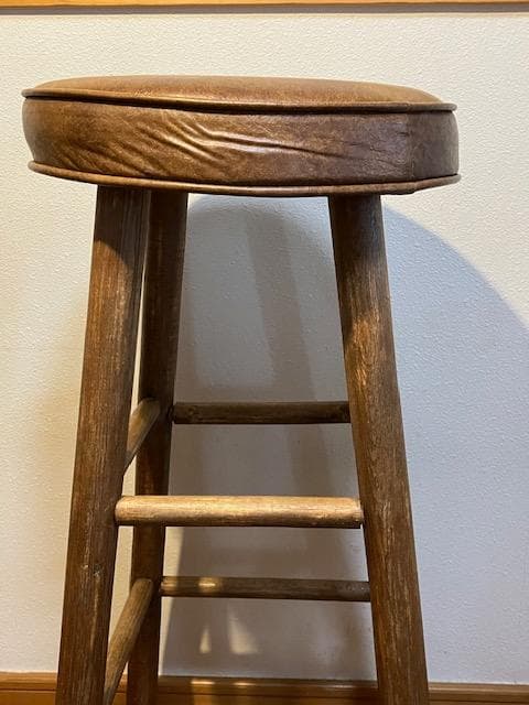 値下げ！良い雰囲気です！送料無料！US製 スツール　シャビー、おしゃれな感じ！