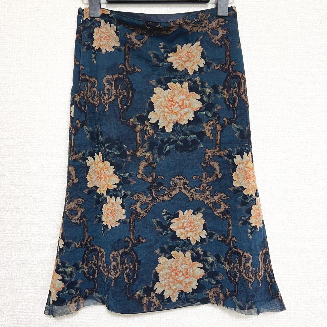 ヴィヴィアンタム　パワーネット　花柄　スカート