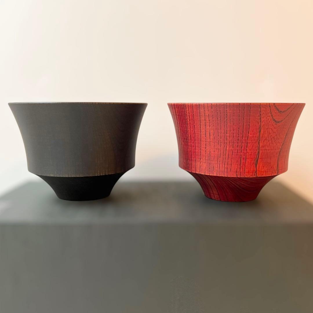 我戸幹男商店 TSUMUGI 汁椀 駒型 KOMA ペアセット 山中漆器