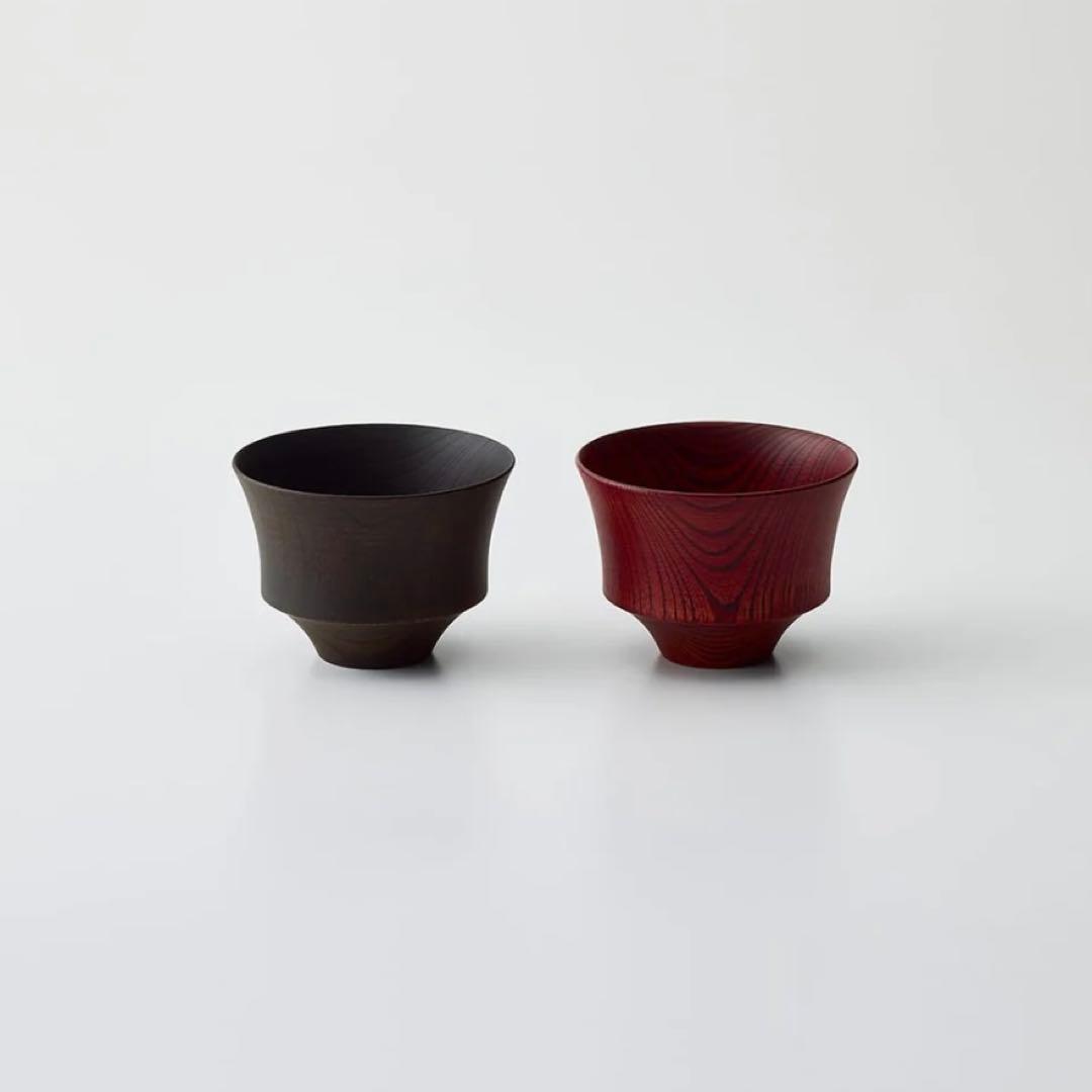 我戸幹男商店 TSUMUGI 汁椀 駒型 KOMA ペアセット 山中漆器