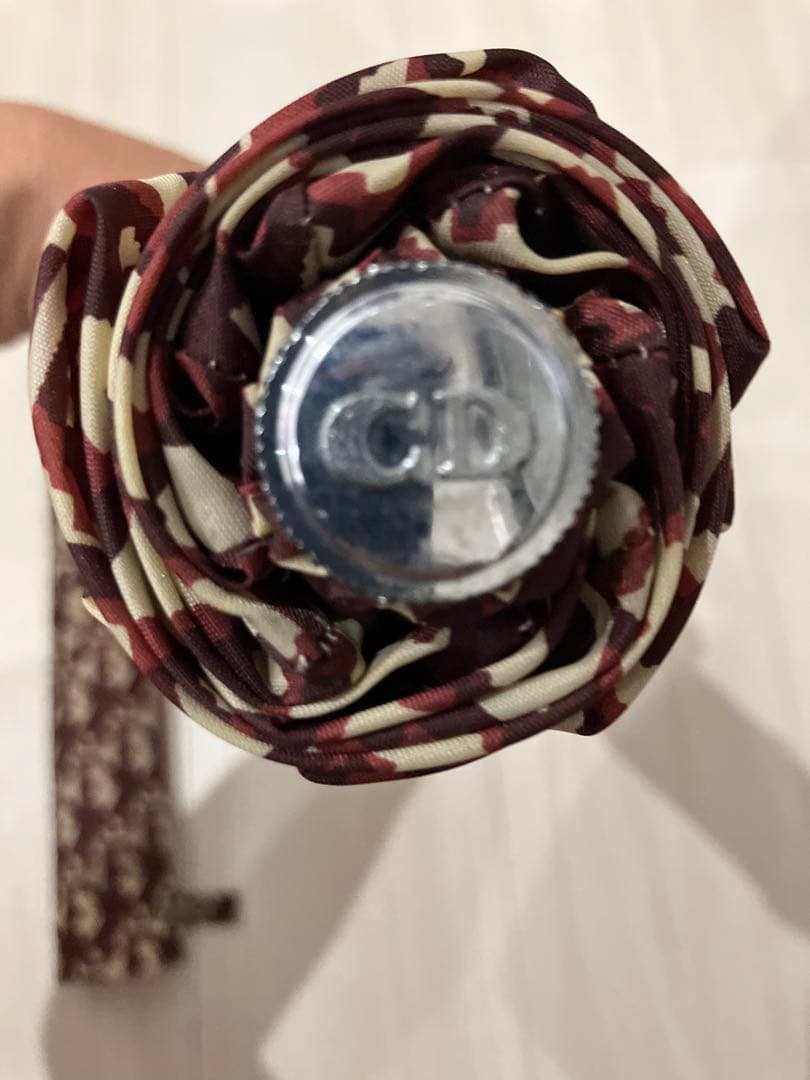 美品✨Dior クリスチャンディオール 傘 ロゴ柄 ヴィンテージ トロッター